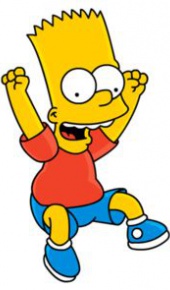 herec Bart Simpson