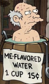 herec Me-Flavored Water Salesman